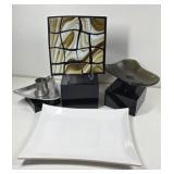 Hackpoppel Decorative Bowl, Platter, Trinket Tray