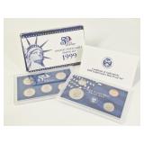 1999 United States Mint CLAD Proof Set