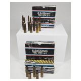 42 Rnds Swedish 6.5x55 & 78 Casings for Reloading