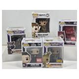 5 New In Box Funko Pop! Figures