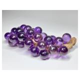 Mid-Century Purple Lucite Grapes