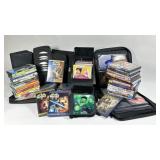 DVD's, Music CD's, Cassette Tapes & Storage