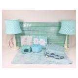 Pottery Barn Teen Aqua: Bluetooth Clock & More