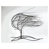 Collection of Wall Art, Metal Tree Wall Sculpture