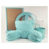 Pottery Barn Pool Color: Wall Art, Trash Can