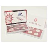 1999 United States Mint Silver Proof Set