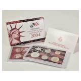 2004 United States Mint Silver Proof Set