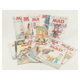 16 Vintage Mad Magazines & Mad Comic Book