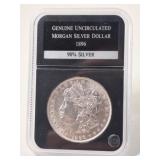 1896 Morgan Silver Dollar, BU / UNC
