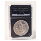 1879 Morgan Silver Dollar, BU / UNC