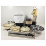 Stainless Steel Mixing Bowls, Crock Pots & More