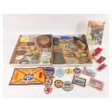 Fireman: Cards, Belt Buckles, Pins, Patches & More