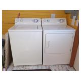 GE Washer & Electric Dryer