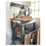 Wards Powr-Kraft Radial Arm Saw, Scrap Wood