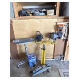Ridgid Work Support, Work Light, Hydraulic Jack