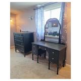 Forest Furniture Chest & Vanity, Wrought Headboard