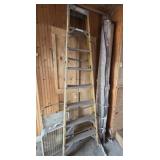 Large Outdoor Rug, Ladder, Fan