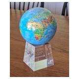 Mova Revolving Earth Globe on Glass Base