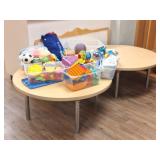 2 Community Child's Table & Toys