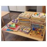 Various Wood Puzzles & More