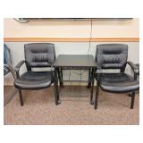 2 Chairs & Rolling Stand