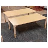 (2) Community Adjustable Child's Height Tables