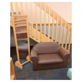 Small Lakeshore Childï¿½s Loveseat & Kaplan Mirror
