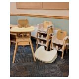 (6) Community Playthings High Chairs w/ Trays