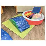 Foam Ball Pit, Foam Climbers, Balls