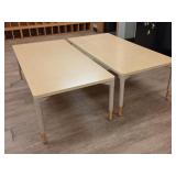 (2) Community Playthings Adjustable Tables