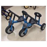 2 Blue Tricycles