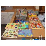 22+ Large Assortment Wooden Puzzles