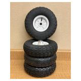 Set of 4, Hall-Master 10-in Pneumatic Tires