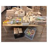 Huge Assortment of Stackable Wood Blocks