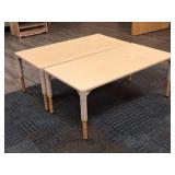 (2) Community Adjustable Tables