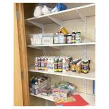 Art Supplies Left Side: Paints, Glitter & More