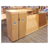 2 Book Displays & Community Cabinet