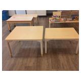 2 Community Child's Height Adjustable Tables