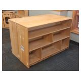 (2) Community Playthings Wooden Bookcases