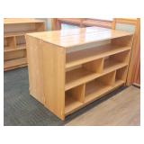 (2) Community Playthings Wooden Bookcases