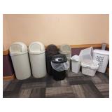 Industrial Trash Cans & Clothes Baskets