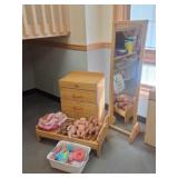 Kaplan Mirror, Cradle Doll & Community Dresser