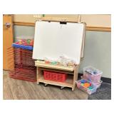 Community Playthings Art Easle, Dry Rack