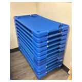 Lot of (12) Kaplan Stackable Daycare Cots