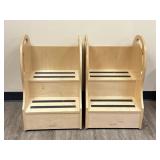 2 Lakeshore Wooden Step-Up Units