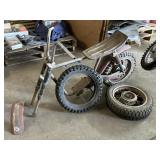 Mini Dirt Bike Frame, Stand & Dirt Bike Parts
