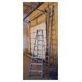 2 Ladders: 18 to 20ft & 8ft