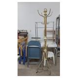 Table, Lawn Chairs, Shelving, Coat Rack