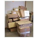 Soap and Toilet Paper Dispensers, Cleaning Bottles