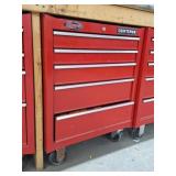 Rolling Craftsman Tool Chest with Tools